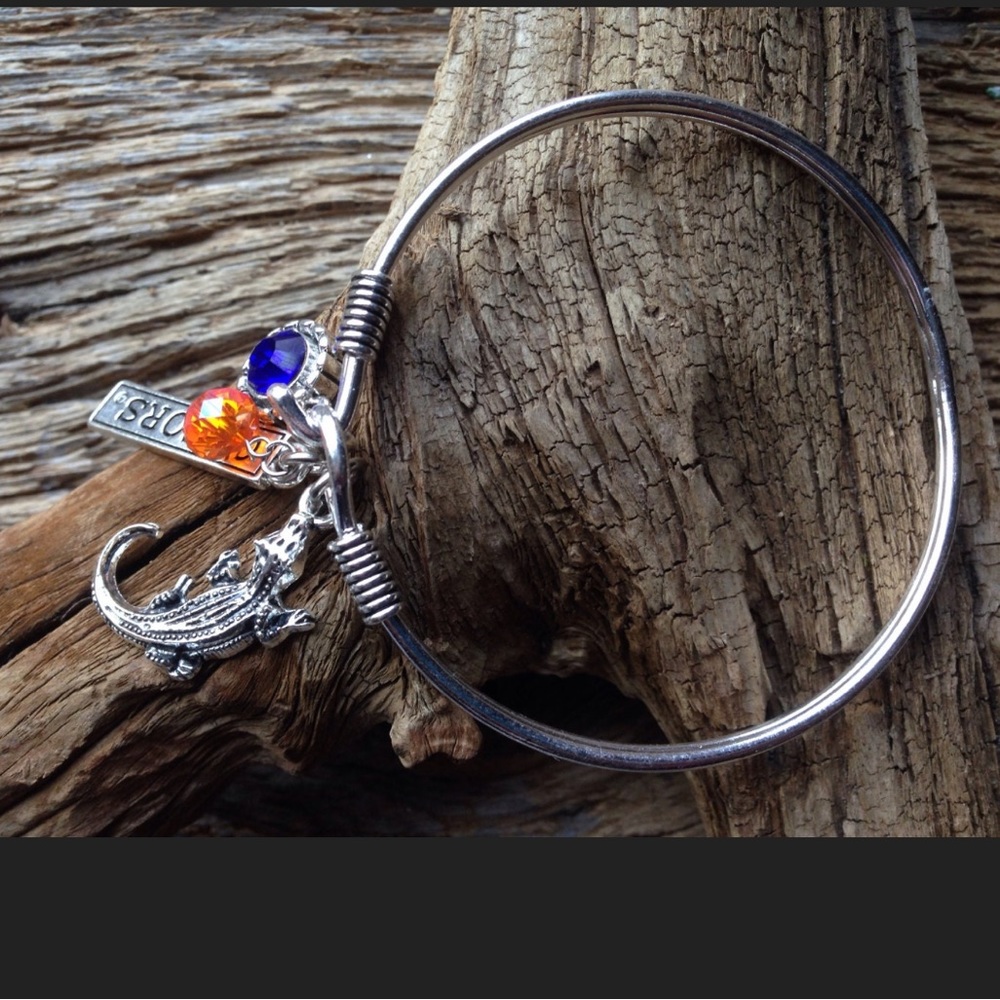 Florida Gators Bangle, Florida Bracelet, Gators B… - image 2